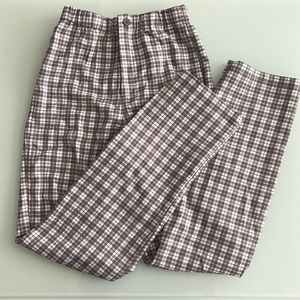 Brandy Melville Gingham pants